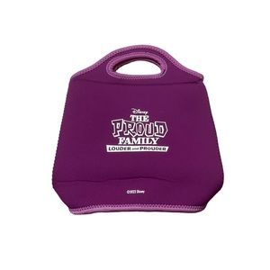Disney Plus The Proud Family Louder And Prouder Promo Bag Purple Zip Top